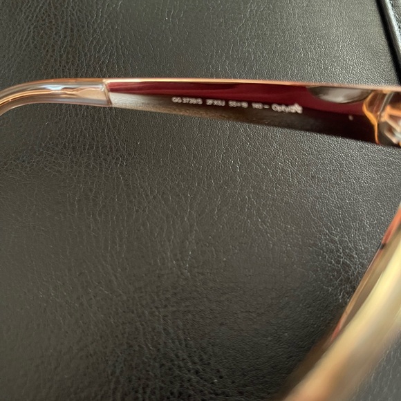 GUCCI ROSE GOLD SUNGLASSES - Picture 8 of 10